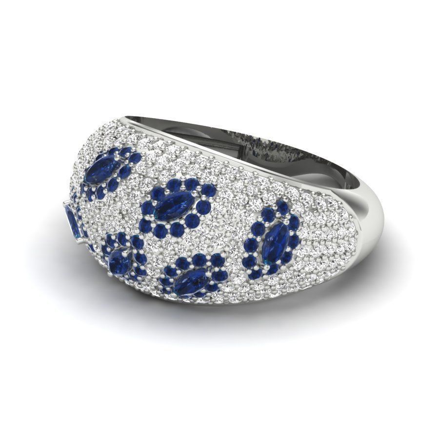 Men Wedding Ring 3D print model_8