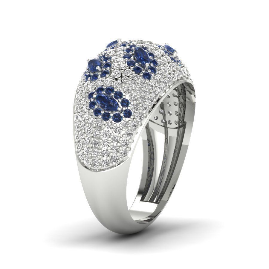 Men Wedding Ring 3D print model_7