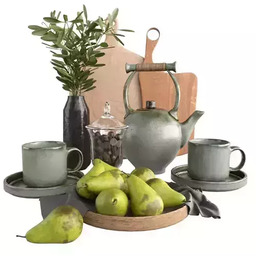 Kitchen decorative set 01