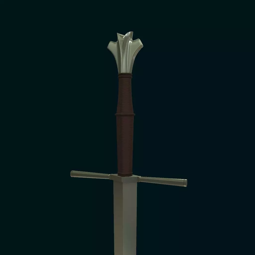 Bastard sword 3D model