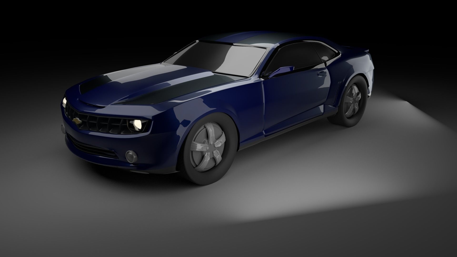 2022 Chevrolet Camaro 3D model 3D print model_1