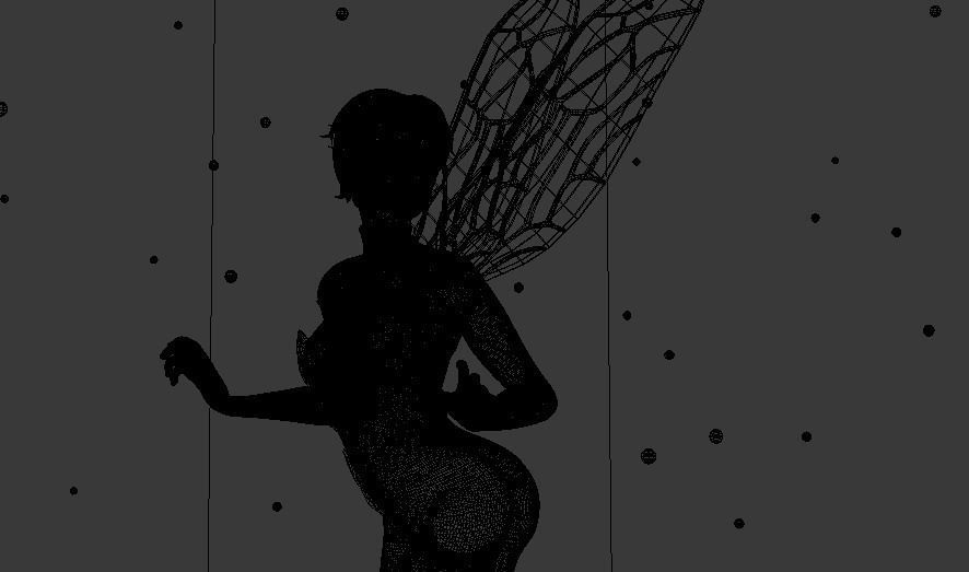 Marvel Wasp 3d model 3D model_3