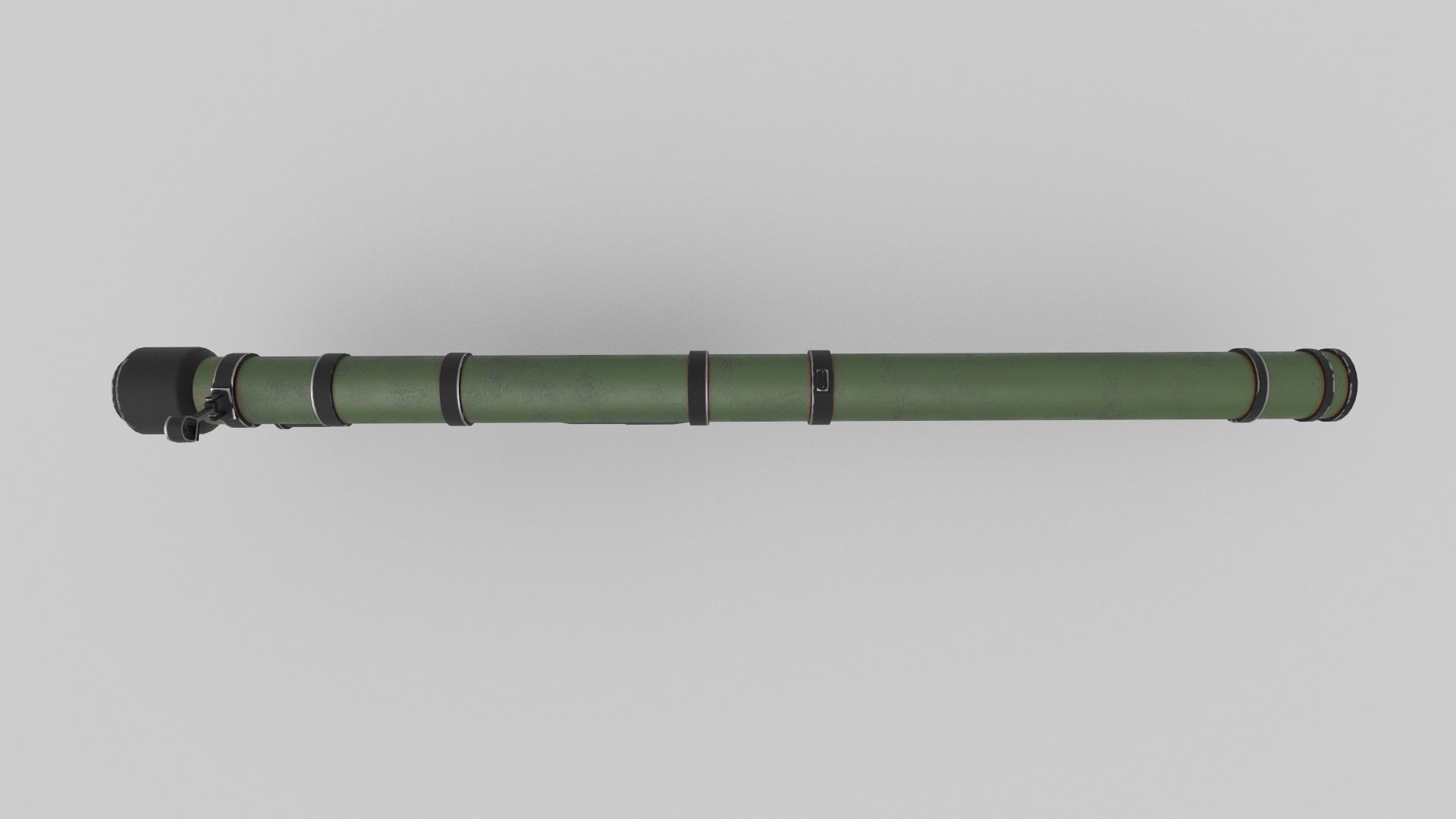  Missile Launcher Low-poly 3D model_3