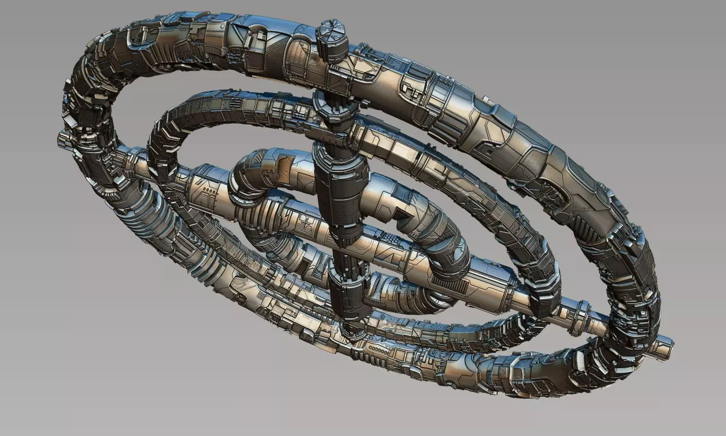 space equipment node 00099 3D model_0