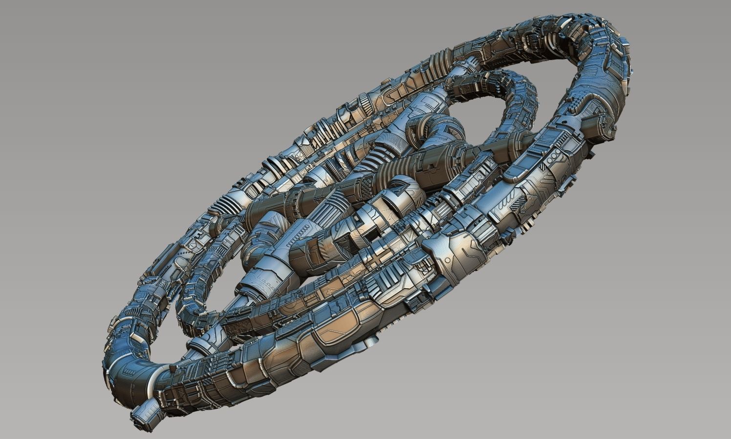 space equipment node 00099 3D model_9