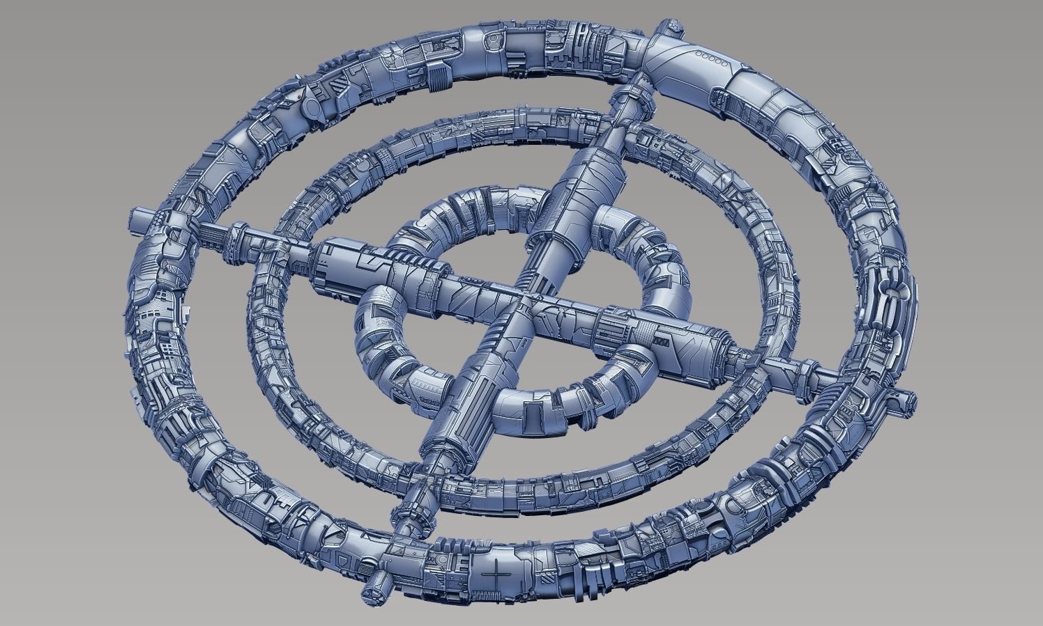 space equipment node 00099 3D model_4