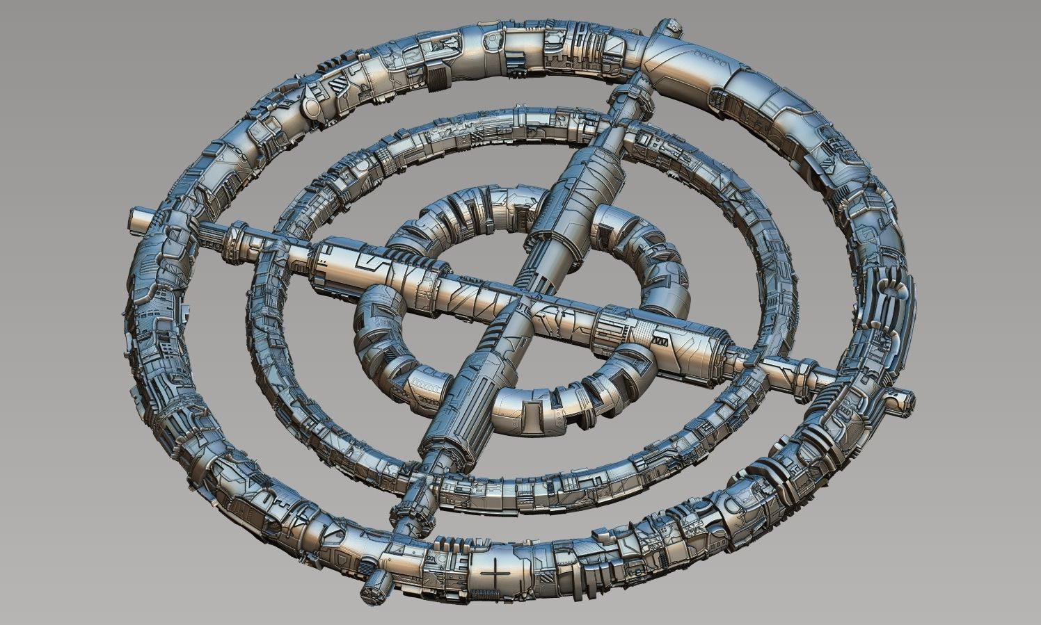 space equipment node 00099 3D model_3