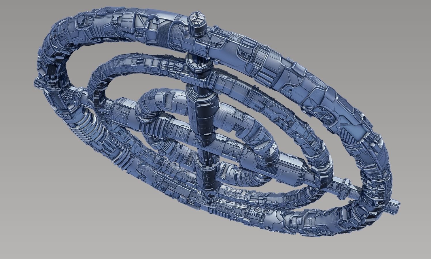 space equipment node 00099 3D model_1