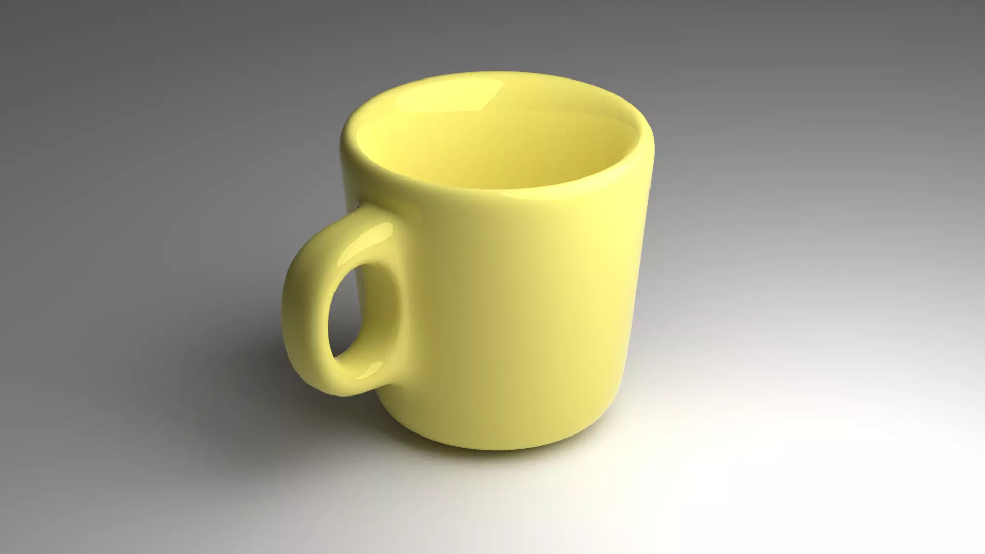Mug or cup 3d model  Low-poly 3D model_0