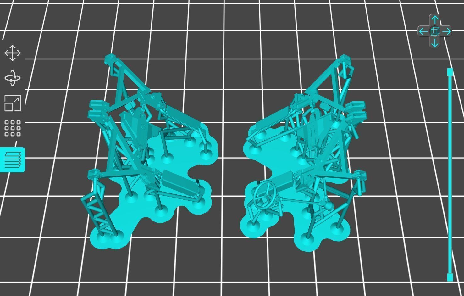 Pre supported H0 1-87 scale Tamns 9850 with swiveling roof 3D print model_22