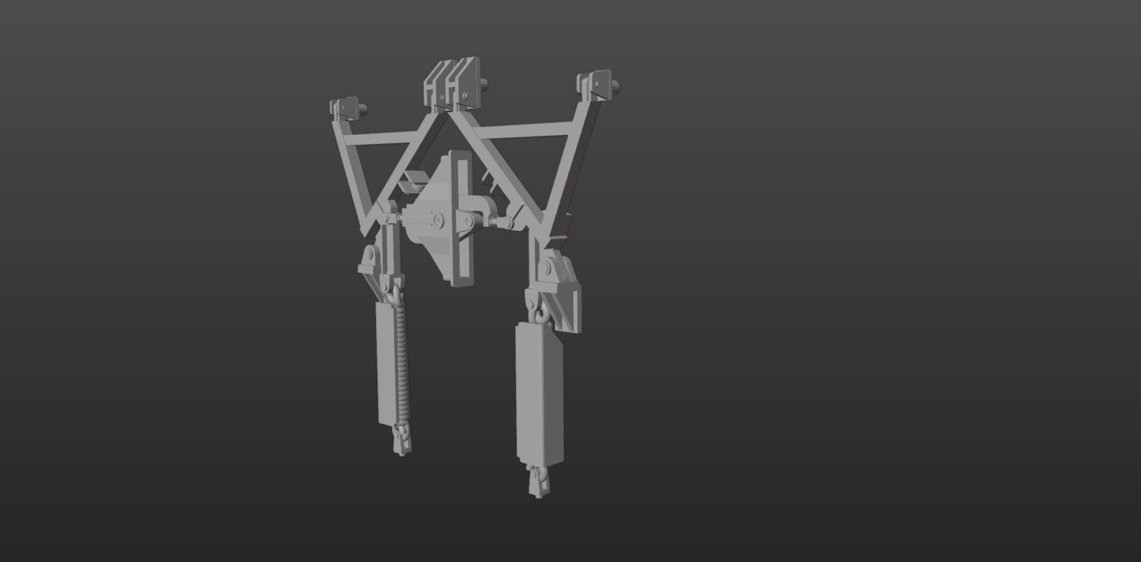 Pre supported H0 1-87 scale Tamns 9850 with swiveling roof 3D print model_14