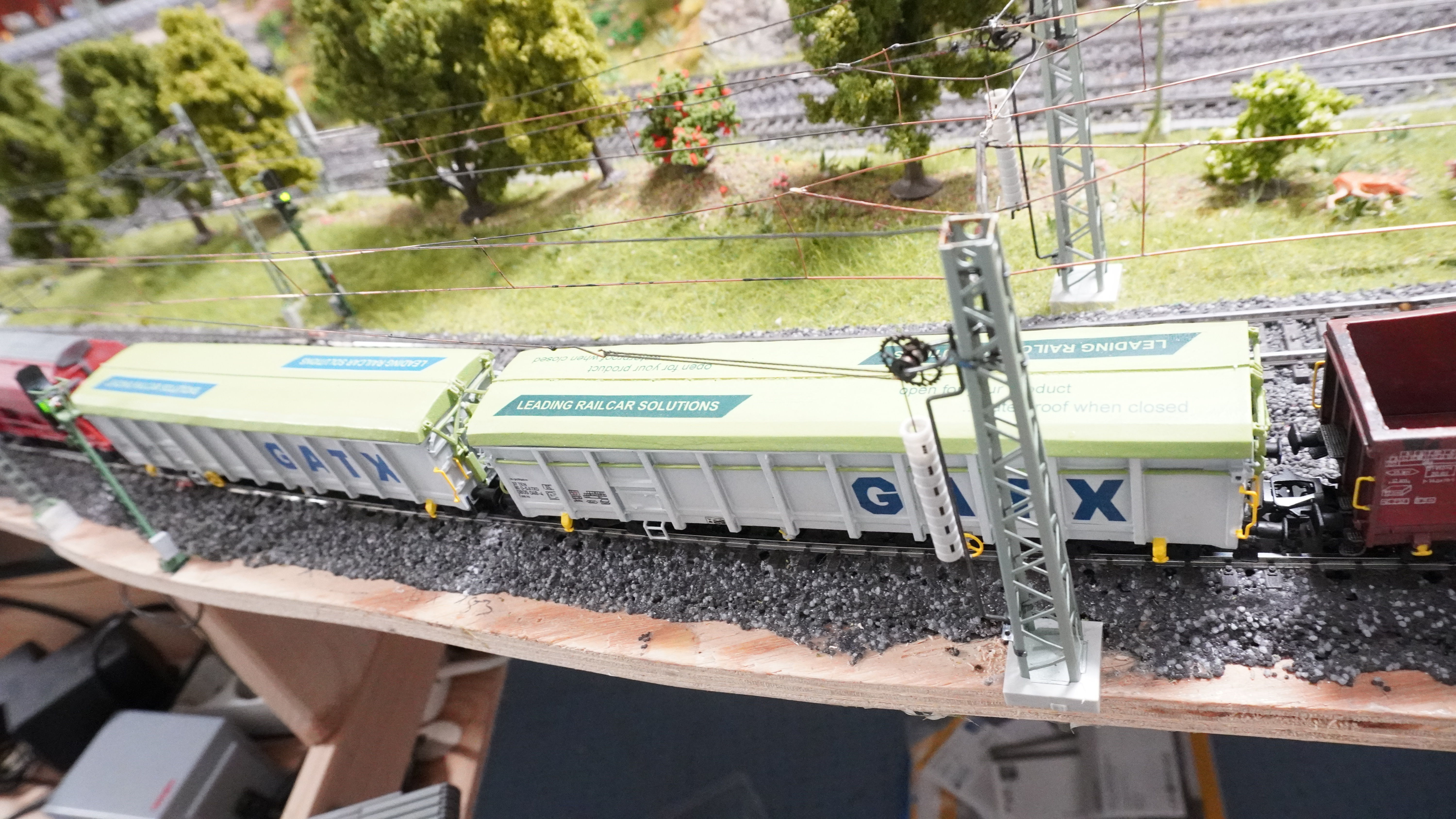 Pre supported H0 1-87 scale Tamns 9850 with swiveling roof 3D print model_1