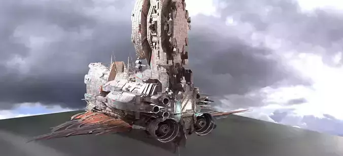 Airship Sci-Fi design 2