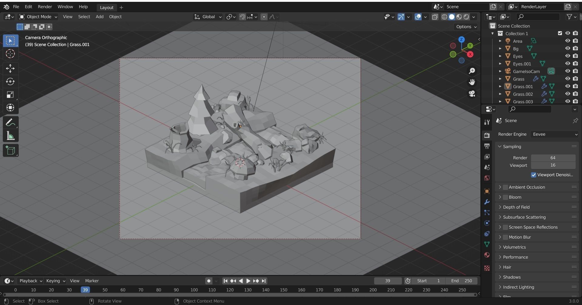 Fantasy Forest - Game Props Low-poly 3D model Low-poly 3D model_2