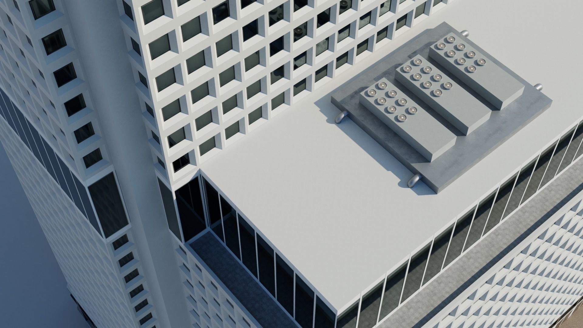 NYC Tall Skyscrapers v3 Low-poly 3D model_31