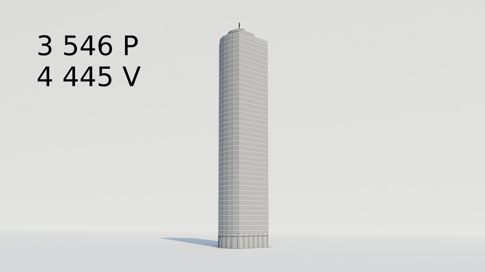 NYC Tall Skyscrapers v3 Low-poly 3D model_37