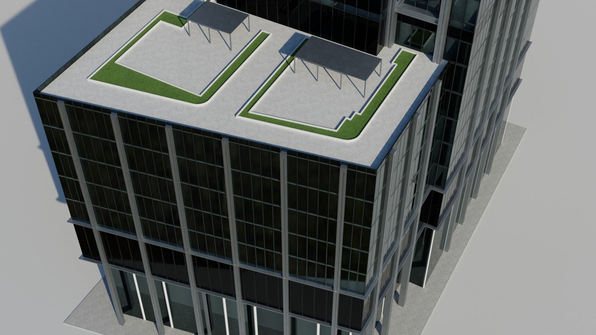 NYC Tall Skyscrapers v3 Low-poly 3D model_26