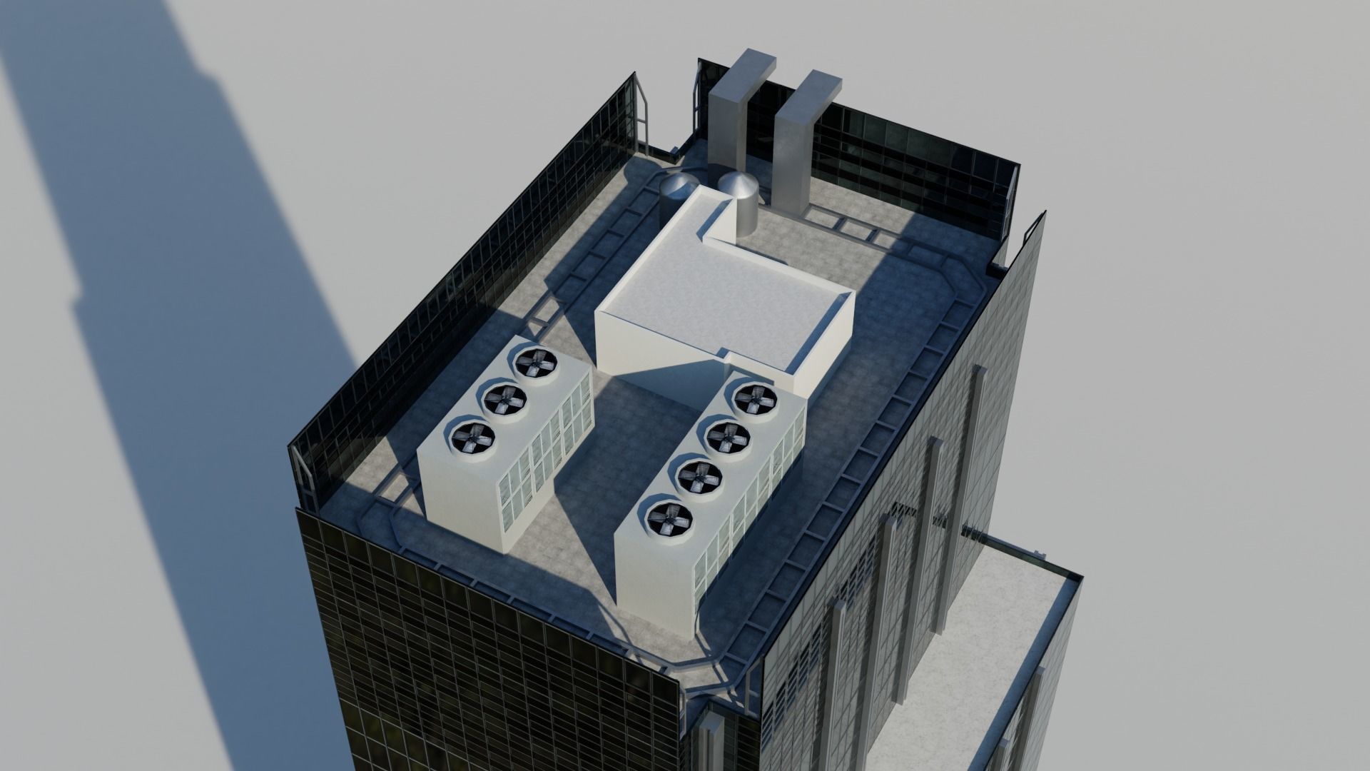 NYC Tall Skyscrapers v3 Low-poly 3D model_25