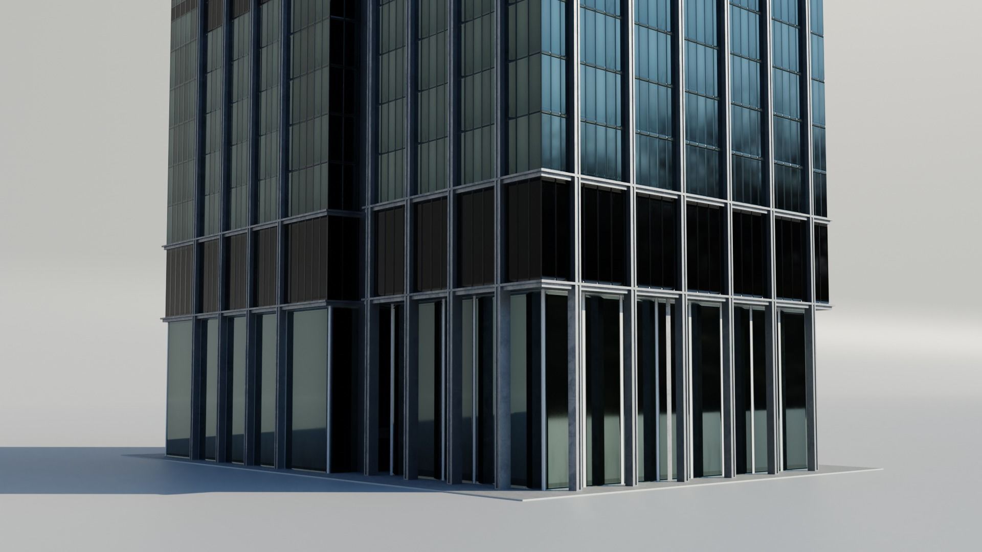 NYC Tall Skyscrapers v3 Low-poly 3D model_27