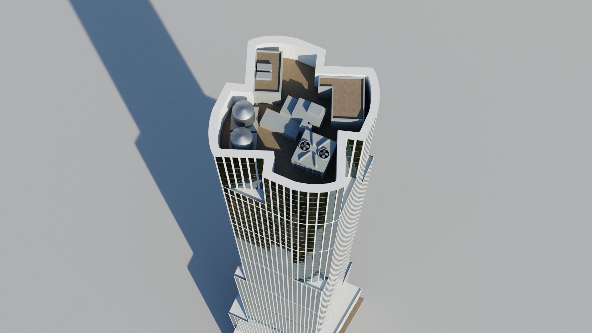 NYC Tall Skyscrapers v3 Low-poly 3D model_21