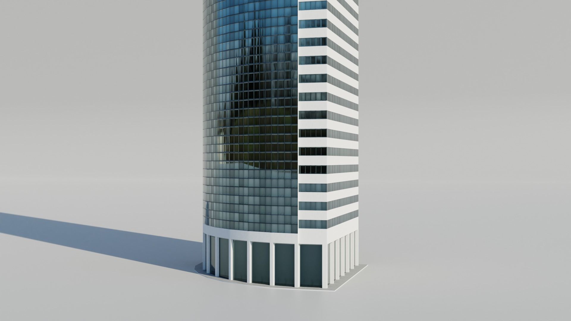 NYC Tall Skyscrapers v3 Low-poly 3D model_36