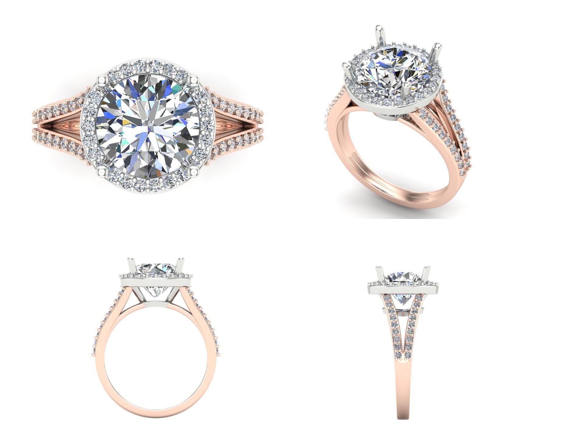 Ring bi83 3D print model_4