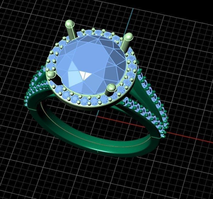 Ring bi83 3D print model_10
