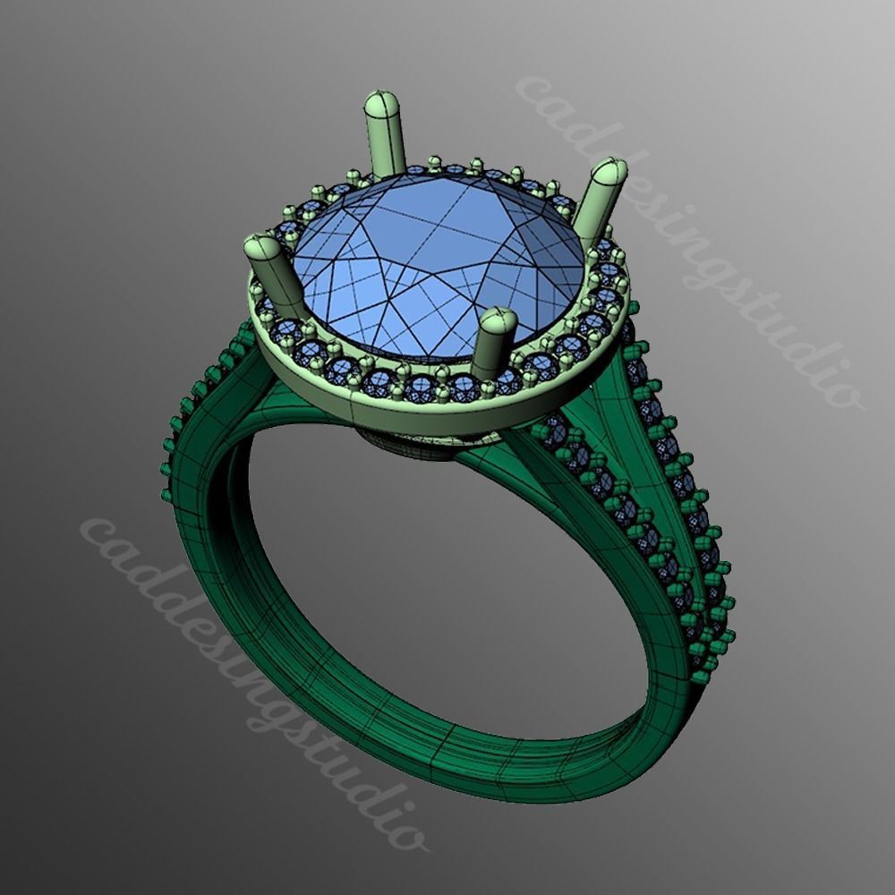 Ring bi83 3D print model_2