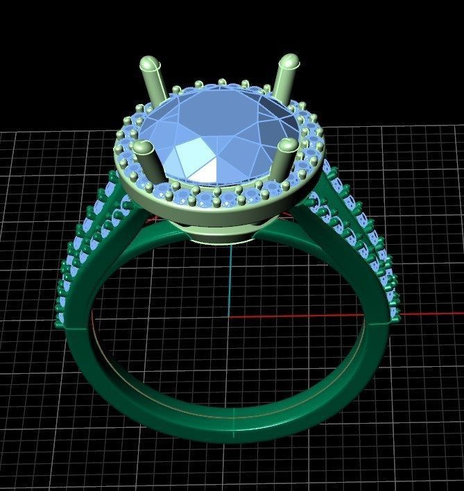Ring bi83 3D print model_9