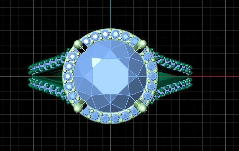 Ring bi83 3D print model_7
