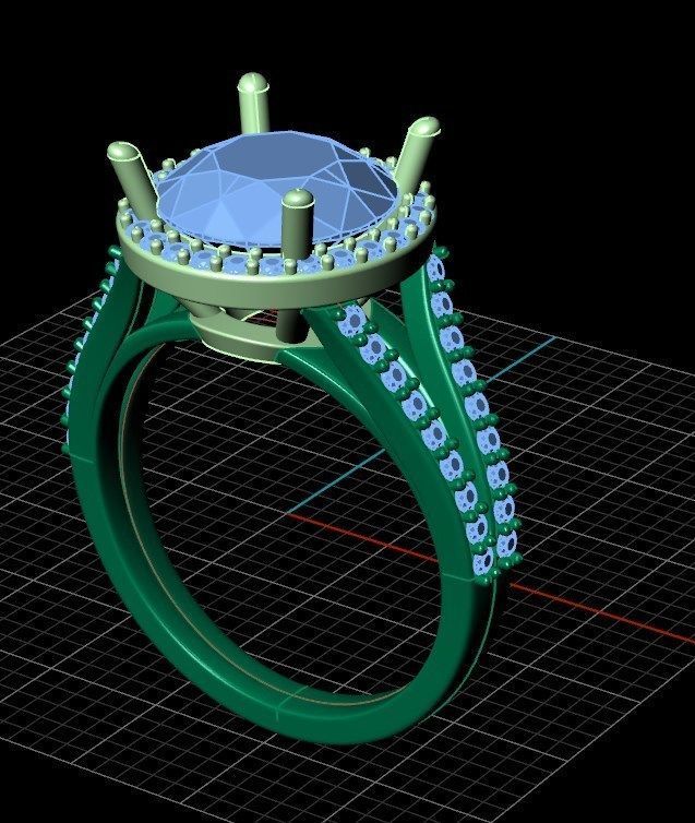 Ring bi83 3D print model_8