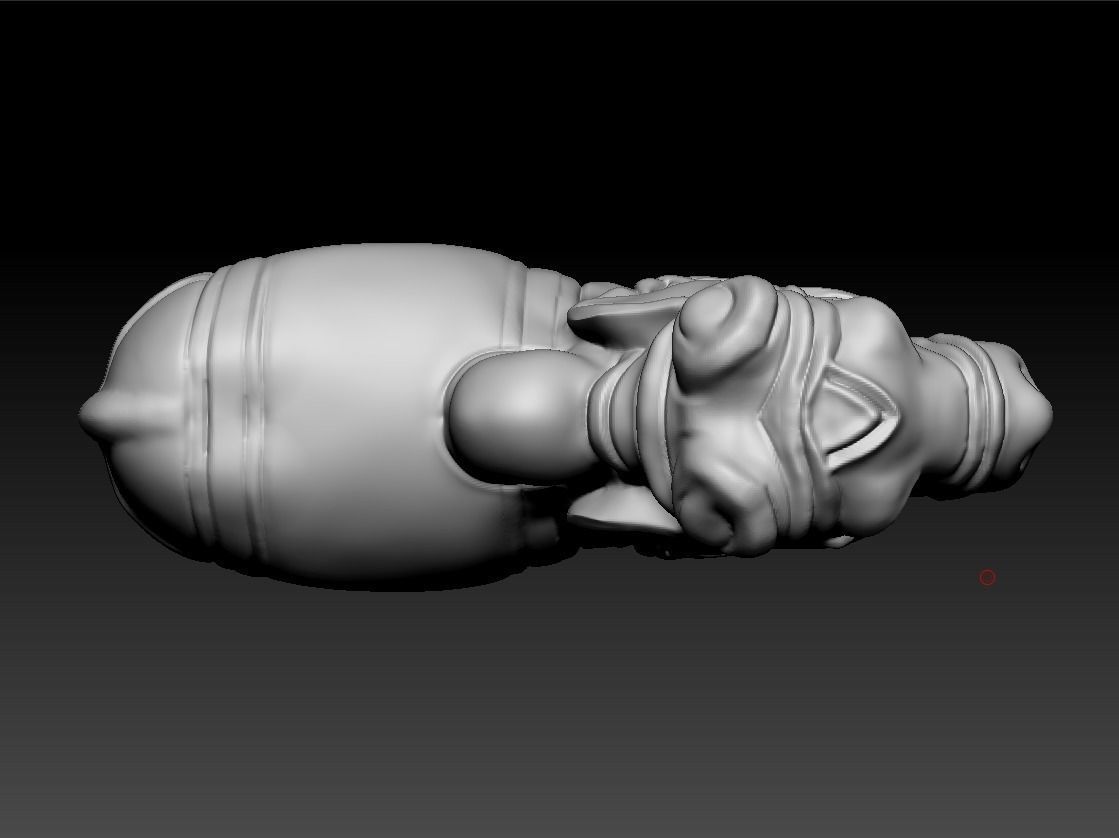 Bull - Nandi  3D print model_11