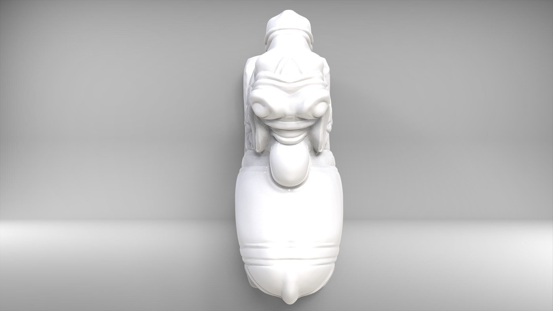 Bull - Nandi  3D print model_4