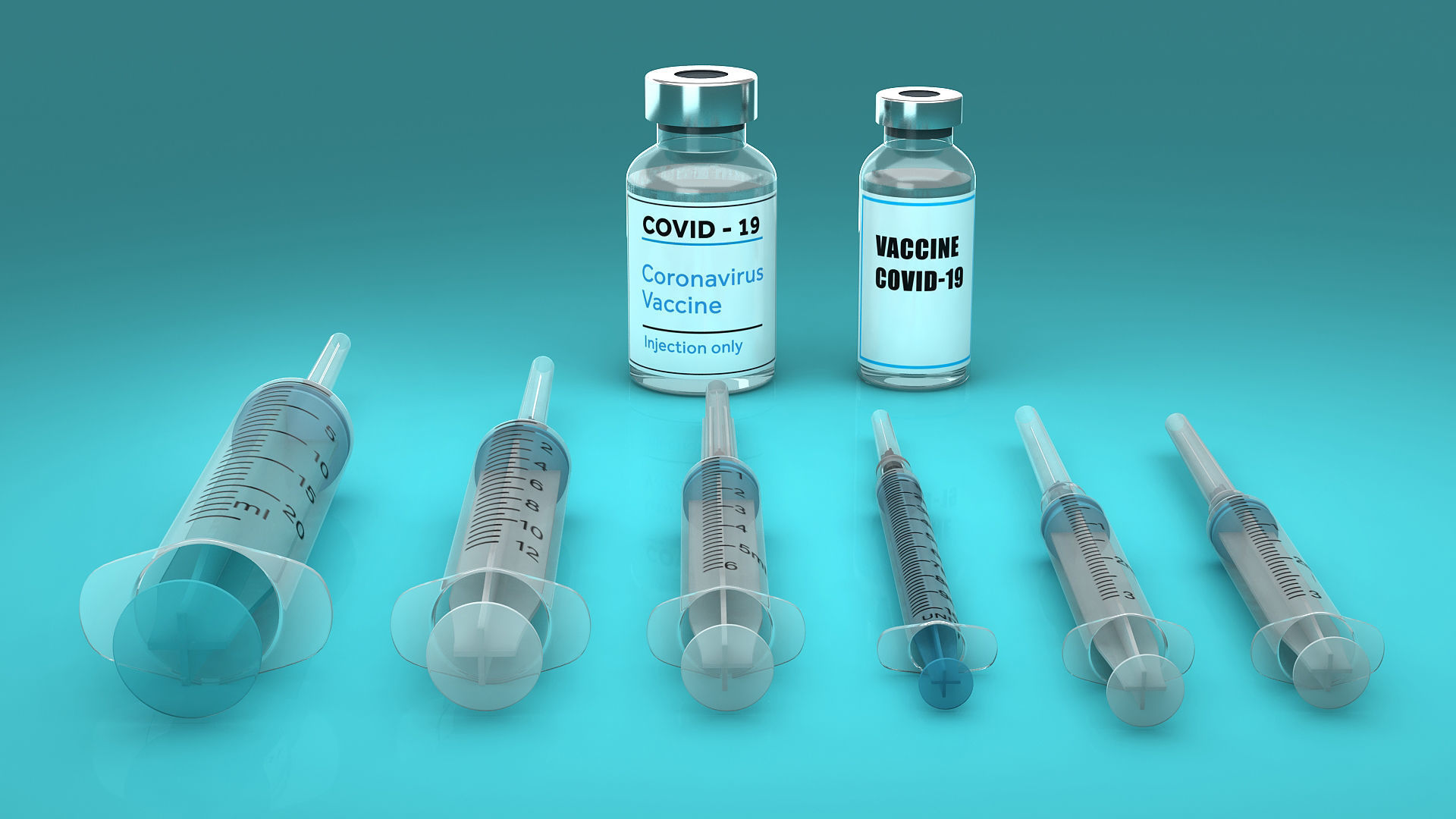 Vaccine with Syringe 3D model_4