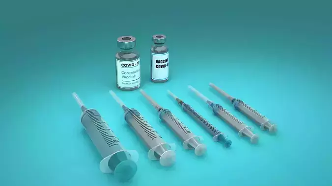 Vaccine with Syringe