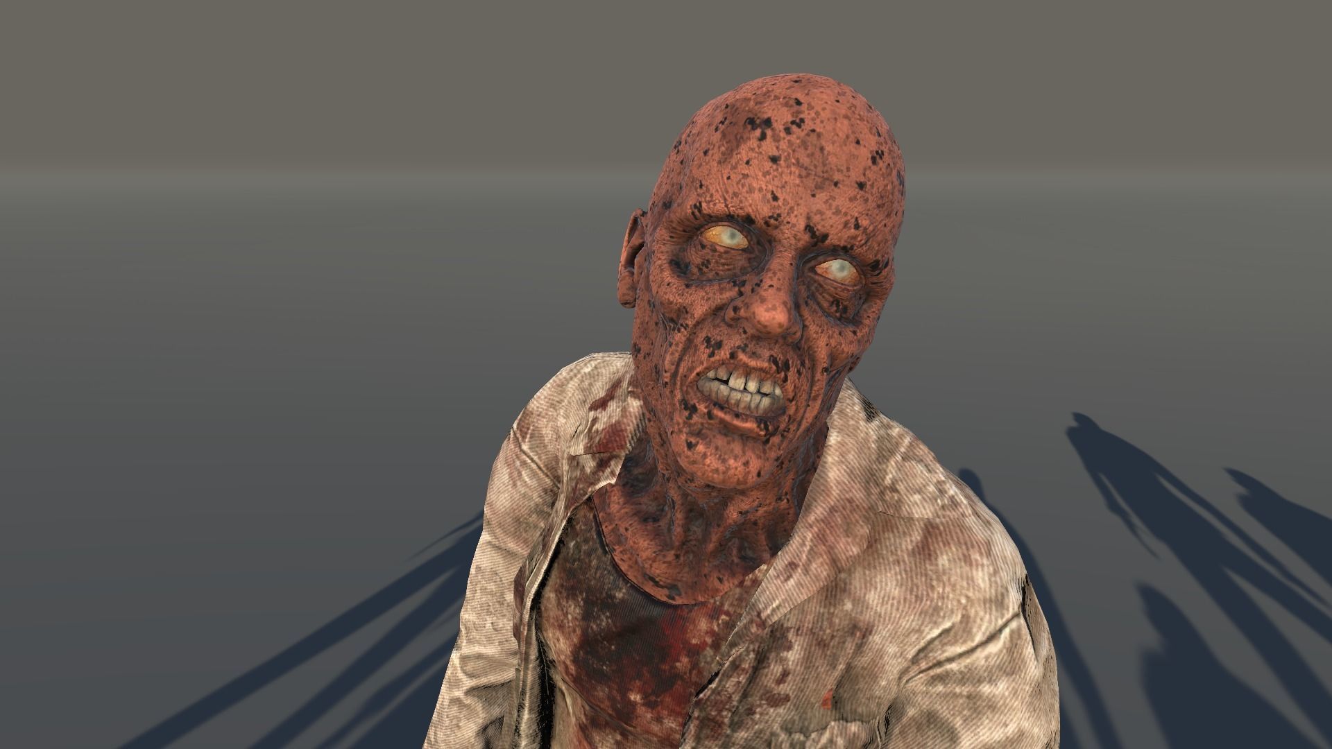 Zombie Civilian Male 01 Low-poly 3D model_11