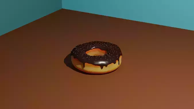 Donut chocolate