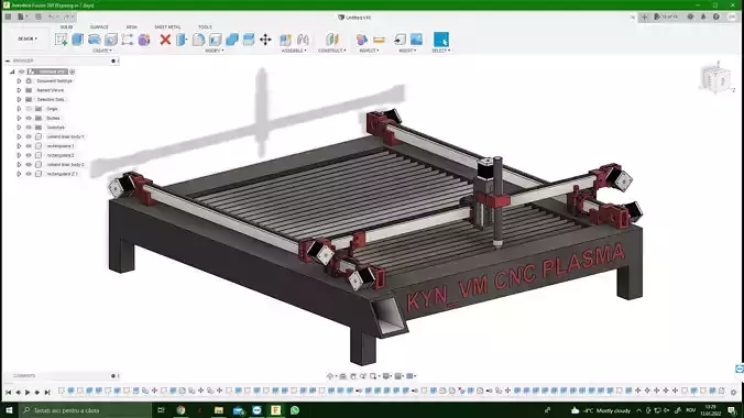 CNC 3D PRINT TABLE CUT LASER  ROUTER MINI SUPPORT X50