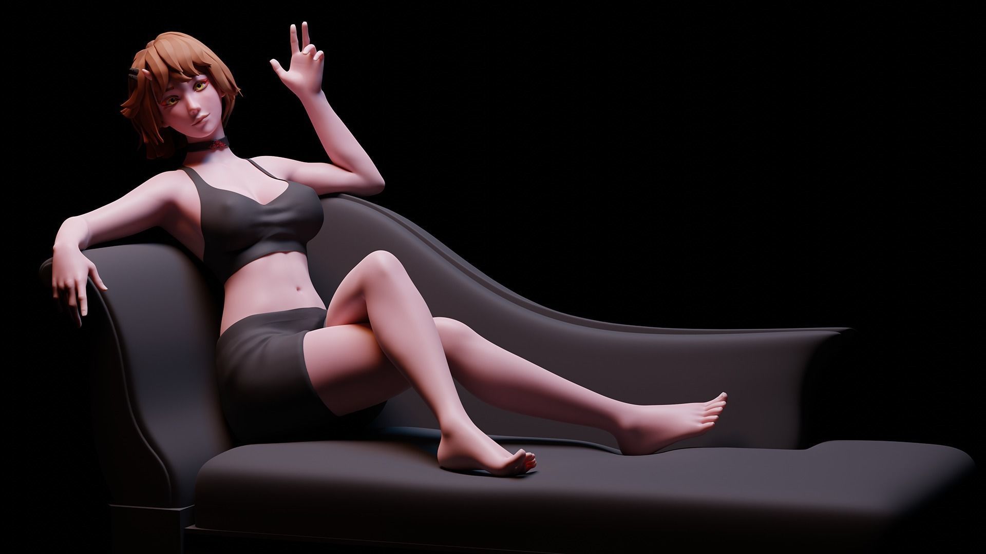 Androsi Zahard Tower of God SFW NSFW STL 3D print model 3D print model_2