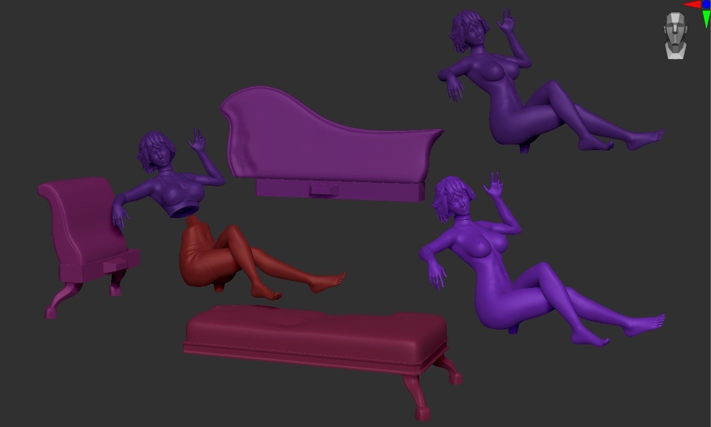 Androsi Zahard Tower of God SFW NSFW STL 3D print model 3D print model_12