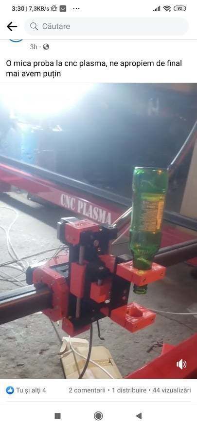 TABLE CUT PLASMA CNC BIG SUPPORT X50M 3D print model_5