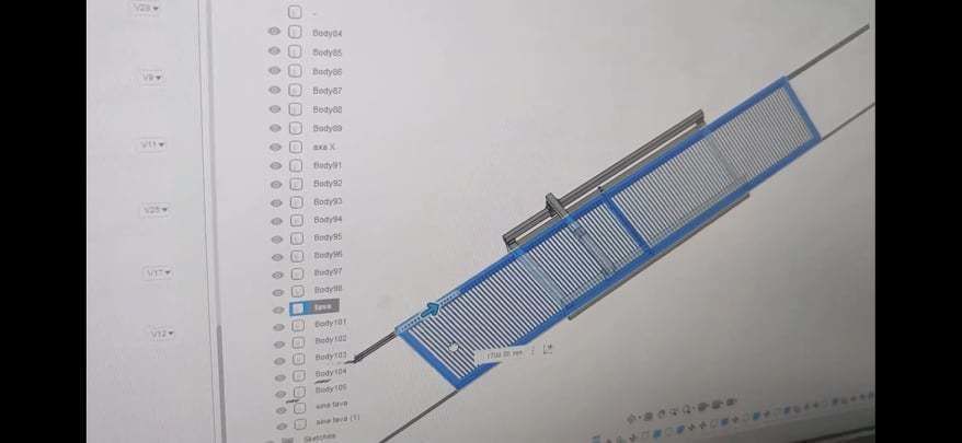 TABLE CUT PLASMA CNC BIG SUPPORT X100M 3D print model_10