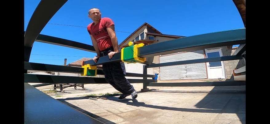 TABLE CUT PLASMA CNC BIG SUPPORT X100M 3D print model_6