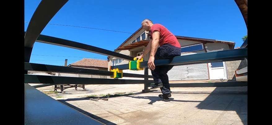 TABLE CUT PLASMA CNC BIG SUPPORT X100M 3D print model_8