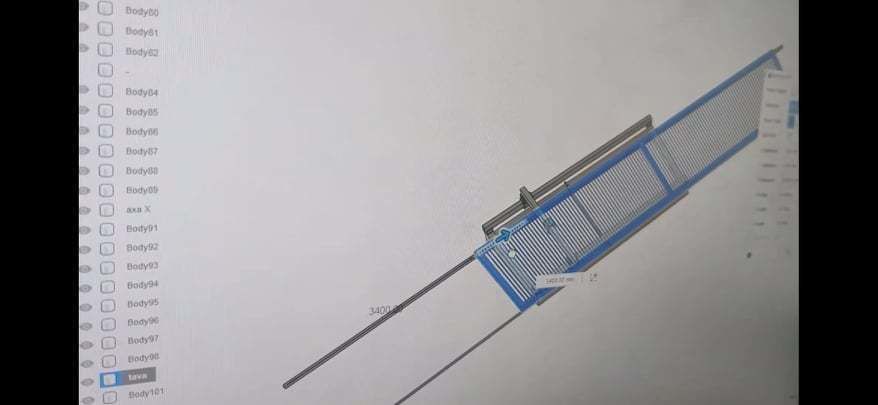 TABLE CUT PLASMA CNC BIG SUPPORT X100M 3D print model_9