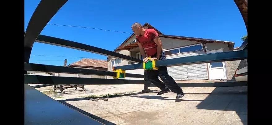 TABLE CUT PLASMA CNC BIG SUPPORT X100M 3D print model_0