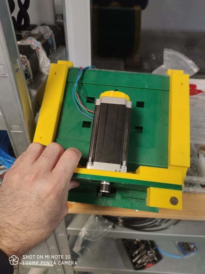 TABLE CUT PLASMA CNC BIG SUPPORT X150M 3D print model_4