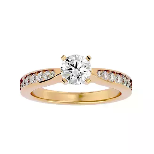 Solitaire ring model