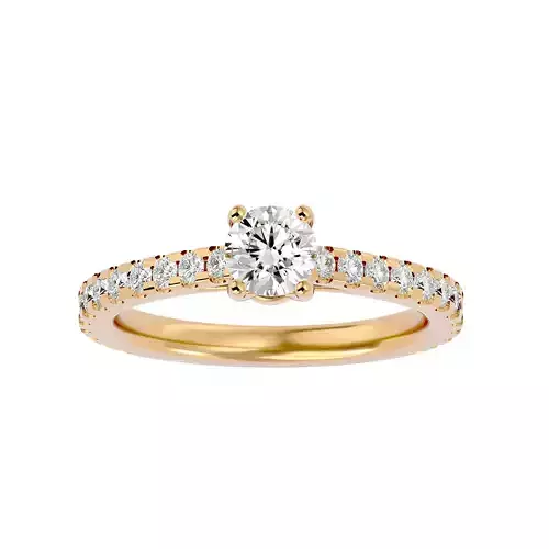Solitaire ring model