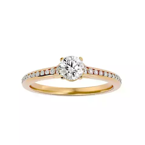 Solitaire ring model